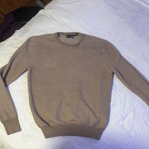 Ralph Lauren Men's Beige Crewneck Sweater
